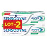 Sensodyne dentifrice rapide action extra fresh lot 2 x 75ml