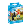 71738 Jeune fille avec chien de montagne