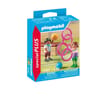 71757 Duo d'enfants avec matériel gymnastique
