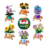 Garden pot plants , 15pcs
