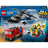 60462 lego - hélicoptère, camion de pompiers et sous-marin modulable