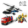 60462 lego - hélicoptère, camion de pompiers et sous-marin modulable