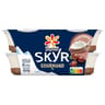 Yoplait skyr gourmand sur lit aux marrons 0% mg 4x120g