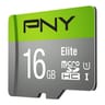 Pny carte mémoire micro sd 16gb 100mb/s elite