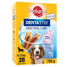 Pedigree dentastix pour chien (10-25kg) bâtonnets au poulet 720g