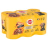 Pedigree cuisine boîtes en sauce 3 variétés pour chien adulte 6x400g