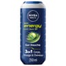 Nivea men energy 24h gel douche extrait de menthe 250ml