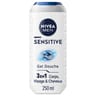 Nivea men sensitive 3en1 gel douche 250ml