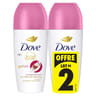 Dove deodorant bille pomegrate lot de 2 x 50ml