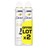 Dove deo aerosol invisible dry 400ml