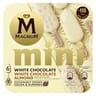 Magnum mini chocolat blanc - chocolat blanc & amande 6x55ml 257g
