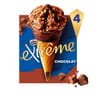 Extrême 4 cônes chocolat 284g