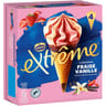 Extrême 4 cônes fraise vanille 284g