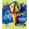 Extrême 4 cônes chocolat pistache 284g