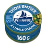 Petit Navire thon entier huile olive MSC 160g