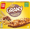 Grany 6 barres riz soufflé et chocolat 125g