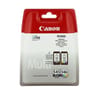 Canon pg-545 / cl-546 cartouche d'encre pack noir et couleurs