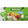 Carrefour classic compote de pomme sans sucre ajouté 16x100g