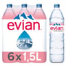 Evian eau minérale naturelle 6x1.5l