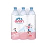 Evian eau minérale naturelle 6x1.5l