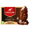 Cote d'or 4 bâtonnets vanille lait noisette 260g