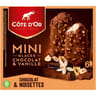 Cote d'or mini 6 bâtonnets vanille chocolat 213g