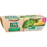 Carrefour baby bio plat bébé brocolis, pomme de terre 4mois 2x120g