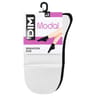 2 paires de socquettes Modal sensation soie femme DIM 0CA BLANC/NOIR T39\42