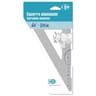 Carrefour équerre précision en aluminium - 60° 20cm