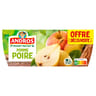Andros dessert fruitier pomme poire 4x100g offre découverte