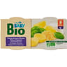 Carrefour baby bio plat bébé pomme de terre ricotta pâtes épinard dès 8mois 2x200g