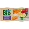 Carrefour baby bio plat bébé légumes pates dès 12mois 2x200g