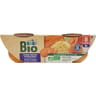 Carrefour baby bio plat bébé carotte semoule dès 8mois 2x200g