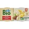 Carrefour baby bio plat bébé chou fleur pomme de terre boeuf dès 8mois 2x200g