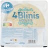 Carrefour sensation 4 blinis moelleux 200g
