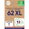 Jetline cartouche encre H-62 XL B