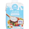 Carrefour classic crème légère semi épaisse 3x20cl