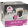 Carrefour extra capsules de café espresso x16 - 96g