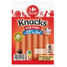 Carrefour classic knacks -25% sel 210g