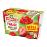 Andros fraise morceaux 4x100g offre découverte
