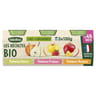 Bledina les recoltes bio pots fruits x3 panache pommes poires/ pommes