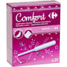 Carrefour tampons applicateur comfort normal x20