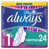 Always platinum serviettes normal plus x24