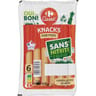 Carrefour classic' 6 knacks pur porc fumées sans nitrite 210g