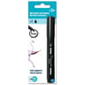 Carrefour marqueur permanent noir pointe large