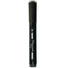 Carrefour marqueur permanent noir pointe large