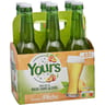 Carrefour yours bière sans alcool saveur pêche 6x33cl