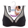 Soutien-gorge sans armatures ligne Generous Classique Dim 0H7 NOIR 100D