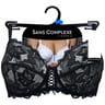 Soutien gorge armature maiNtien ligne arum Sans Complexe OR-NOIR 105F