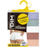 Lot de 5 shorties Pocket Ecodim Dim A8P BLEU/VERT/BLANC/ROSEW T44\46